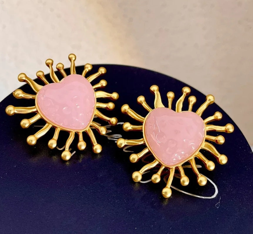 Spiked Pink Heart